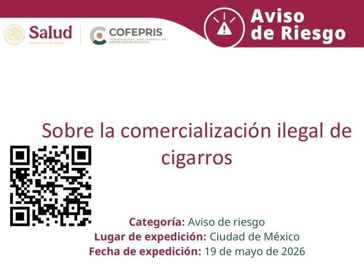 Comercializaci&oacute;n ilegal de cigarros 
